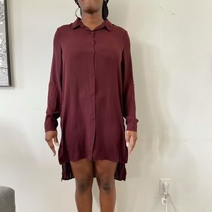 Versatile Perfect dress / top burgundy